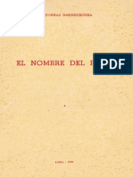 El Nombre Del Perú PDF