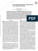 Lavretsky - Design and Flight Evaluation of Primary Control System For Learjet-25B Aircraft (2019)