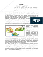 Lectura Alimentos