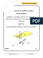 HT - 02 - Matba - Ing - Ecuaciones de La Recta y Plano en R3