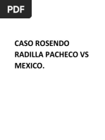 Caso Rosendo Radilla Pacheco VS Mexico