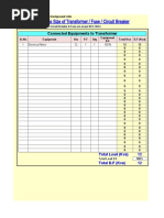Size of Transformer - S Circuit Braker - Fuse-NEC 450.3 (1.1.19)