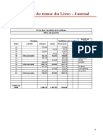 Exemple de Tenue Du Livre - Journal PDF