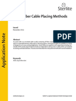 Aerial-Fiber-Cable Laying Procedure PDF