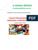 Curso Farmacologia Aplicada A Odontologia 84924 PDF