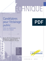 Candelabres Pour Leclairage Public Oct 2006 PDF