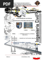 PROYECTO de INVESTIGACIÓN - Conservacion de La Energia Mecanica