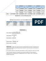 Trabajo #2 de Sistema de Costeo