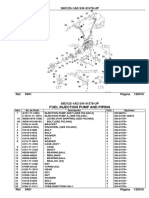 Fuel Injection Pump and Piping