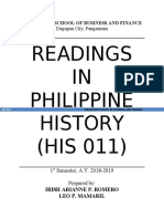 Module in Readings in Philippine History