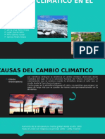 Cambio Climatico en El Perú