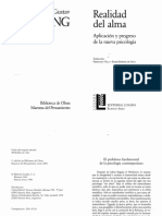 Jung, C. G. - Realidad Del Alma. Aplicación y Progreso de La Nueva Psicología PDF