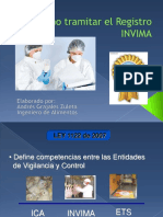 Registro Sanitario INVIMA