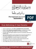 MA 1 - Basics, Cost Classification, Cost Behavior - Hi-Low Method