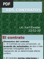 LOS CONTRATOS Clases