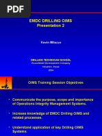 OIMS Presentation For Oil