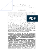 Rafael María Baralt Primer Ingeniero de Venezuela