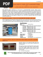 IEICOS Machine Tool Dynamometer Brochure