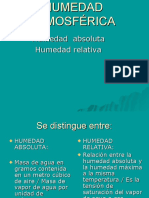 Humedad Atmosférica