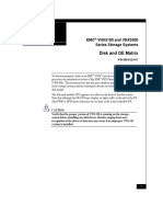 EMC VNX 5100 and 5300 Disk and OE Matrix