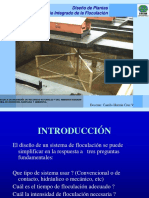 Disenno Integrado de Floculadores 2019B PDF