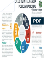 Fases Ciclo de Inteligencia Policia Nacional