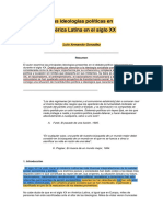 Las Ideologías Políticas en El Siglo XX PDF