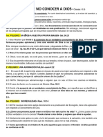 Los Peligros de No Conocer A Dios PDF