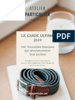 LE GUIDE ULTIME 2019 DES NOUVELLES MARQUES - Par Atelier Particulier PDF