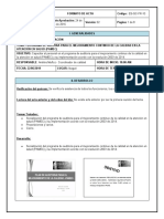 Acta de Socialización Pamec Enl Ibague 2019