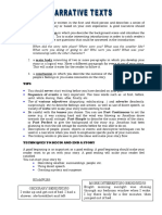 How To Write Narrative Text PDF