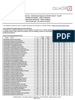 SESC-DF Processo Seletivo Edital 003 2018 Resultado Definitivo Prova Objetiva 02-09-18 PDF