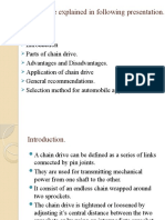 Application of Chain Drive and It's Selection Method885544