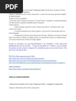 BORRADOR INICIAL - Lengua y Literatura - 1° Año - Guión de Trabajo para 1era Etapa