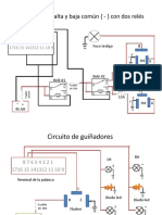 Circuito de Luz Alta y Baja Común (Jse