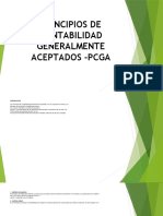 Principios de Contabilidad Generalmente Aceptados - Pcga