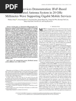 5G Trial Services Demonstration - IFoF-Based Distributed Antenna System in 28 GHZ Millimeter-Wave Supporting Gigabit Mobile Services (July2019) PDF