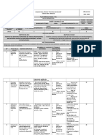 Formatos para Planificacion de Pca y Put