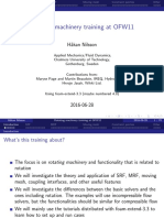 HakanNilssonRotatingMachineryTrainingOFW11 1 PDF