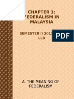 Chapter 1-Federalism