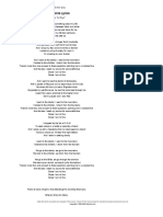 Closer To Fine Lyrics - PDF