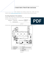 System Pendingin Mesin Aerio Next G Dan Cara Kuras Radiator