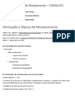 Aula 01 - Otimização Não Condicionada