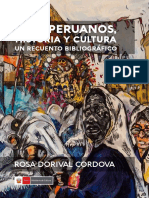 Afroperuanos Historia y Cultura Un Recue