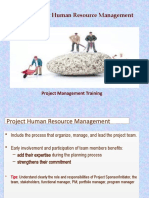 10 - Project Human Resource Management