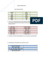 Taller de Semántica Léxica