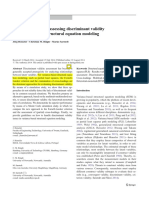 A New Criterion For Assesing Discriminant Validity - Henseler