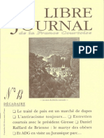 Libre Journal de La France Courtoise N°013