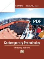 Contemporary Pre Calculus Textbook PDF