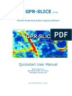 Gpr-Slice: Quickstart User Manual